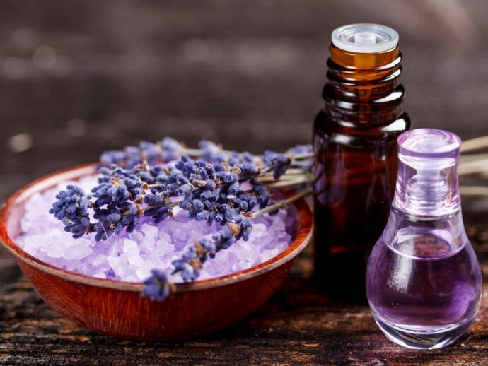 Lavendelolja, som stimulerar produktionen av antioxidanter i kroppen
